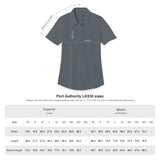 Embroidered Schmitt Music Logo on Ladies Fine Pique Blend Polo