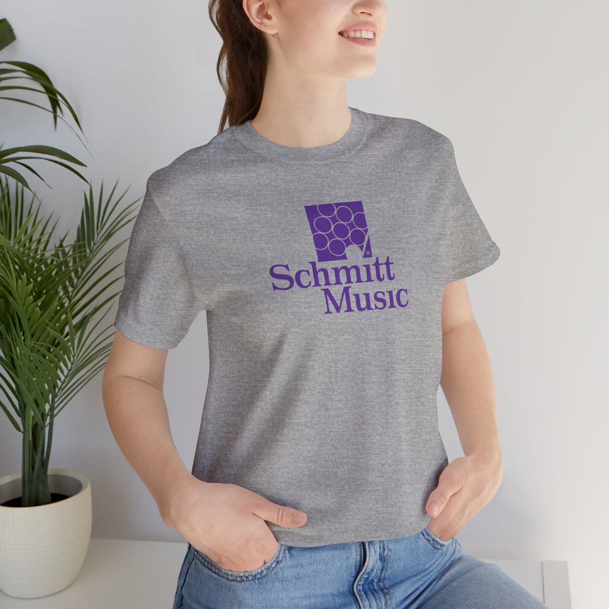 Vintage Schmitt Music Purple Logo Unisex T-Shirt
