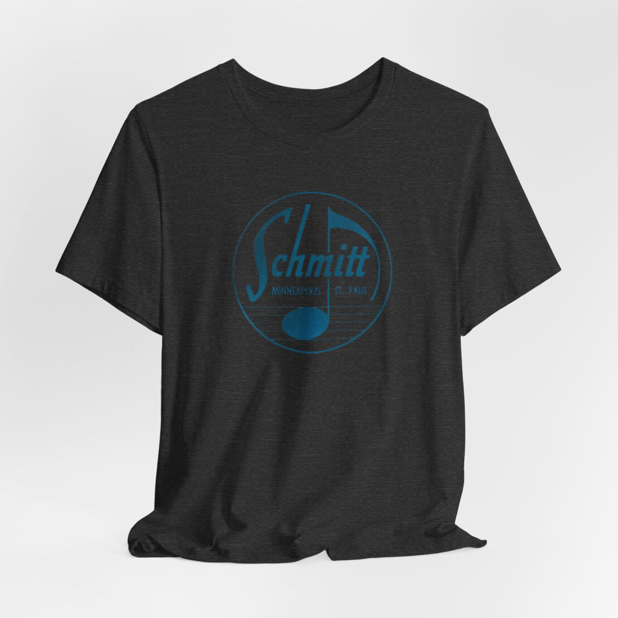 Old School Schmitt Music Logo Unisex Jersey Short Sleeve Tee