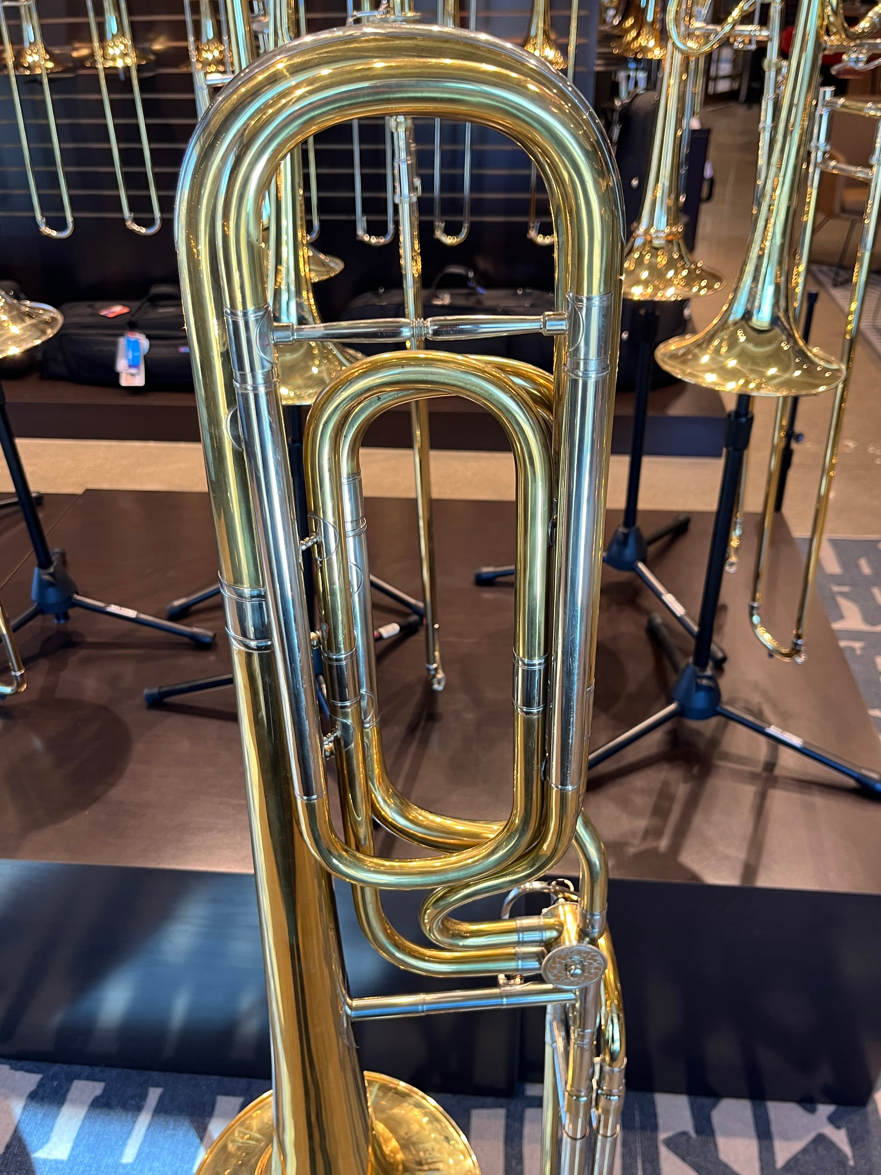 Used Miraphone 670 BBb Contrabass Trombone