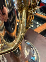 Pre-owned Adams E1 Sterling Silver Bell Custom Euphonium