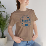 Old School Schmitt Music Logo Unisex Jersey Short Sleeve Tee