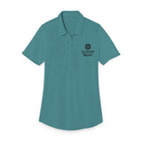 Embroidered Schmitt Music Logo on Ladies Fine Pique Blend Polo