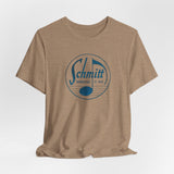 Old School Schmitt Music Logo Unisex Jersey Short Sleeve Tee