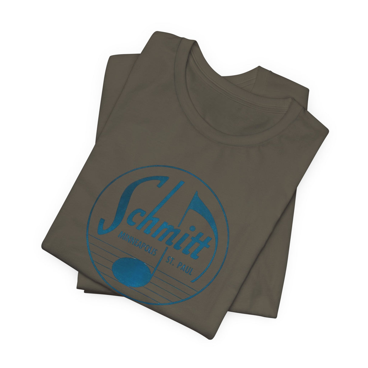 Old School Schmitt Music Logo Unisex Jersey Short Sleeve Tee