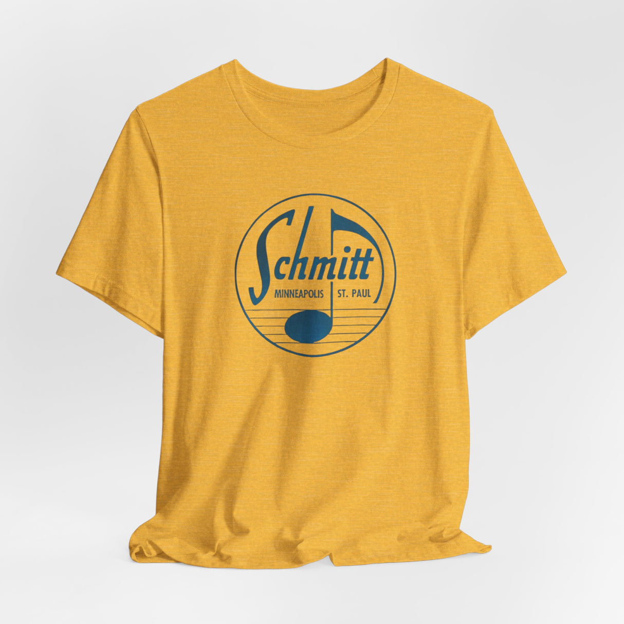 Old School Schmitt Music Logo Unisex Jersey Short Sleeve Tee