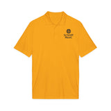 Schmitt Music Logo in Black Embroidered Unisex Polo Shirt