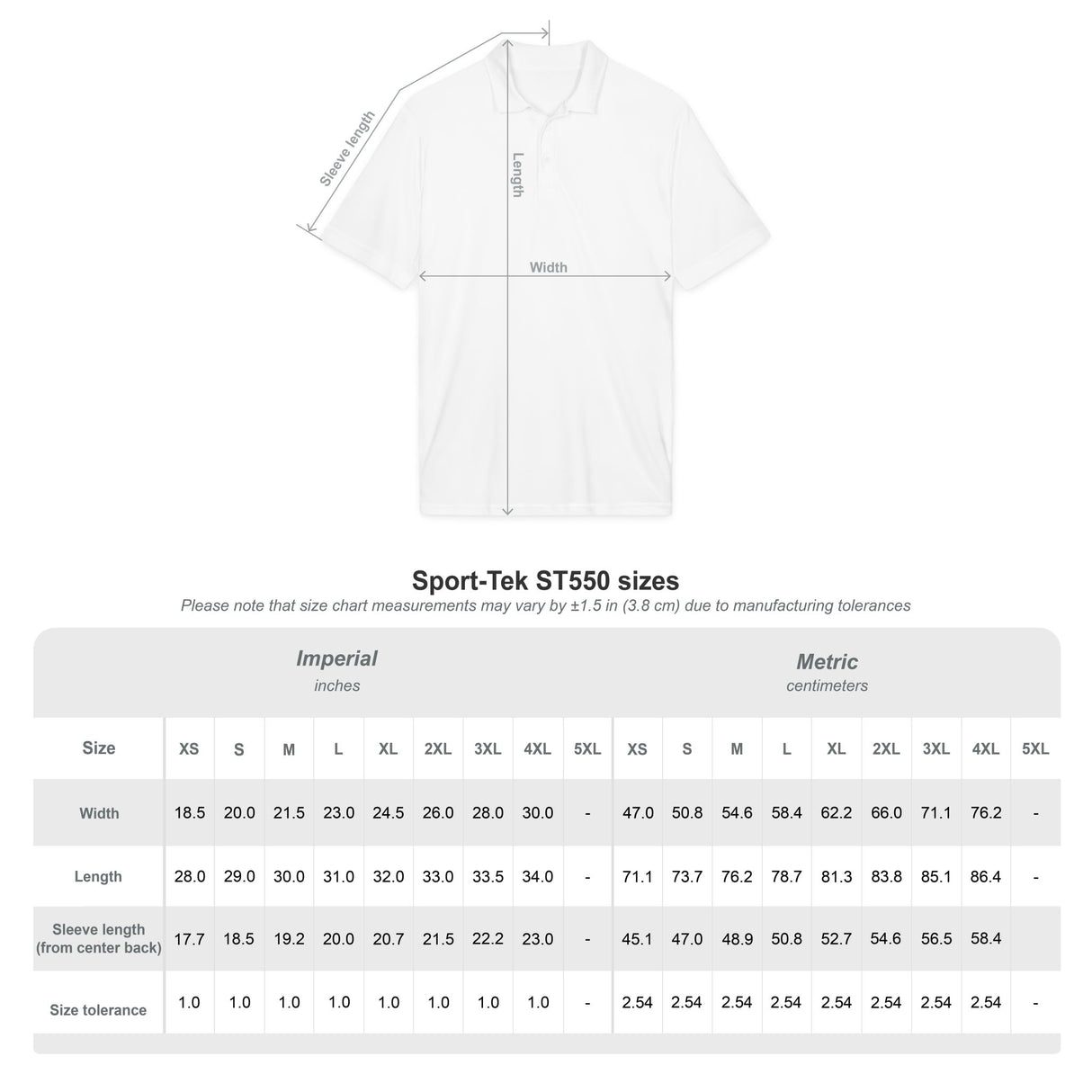 Schmitt Music Logo in Black Embroidered Unisex Polo Shirt