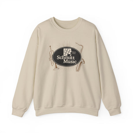 Schmitt Music Logo Band Instrument Unisex Crewneck Sweatshirt