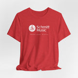 Schmitt Music Unisex Lightweight Jersey Short Sleeve Tee