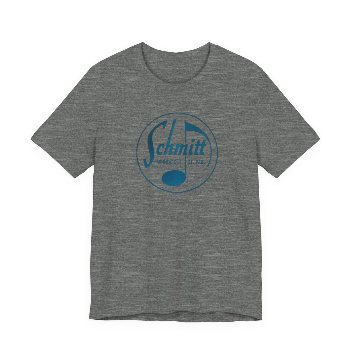 Old School Schmitt Music Logo Unisex Jersey Short Sleeve Tee