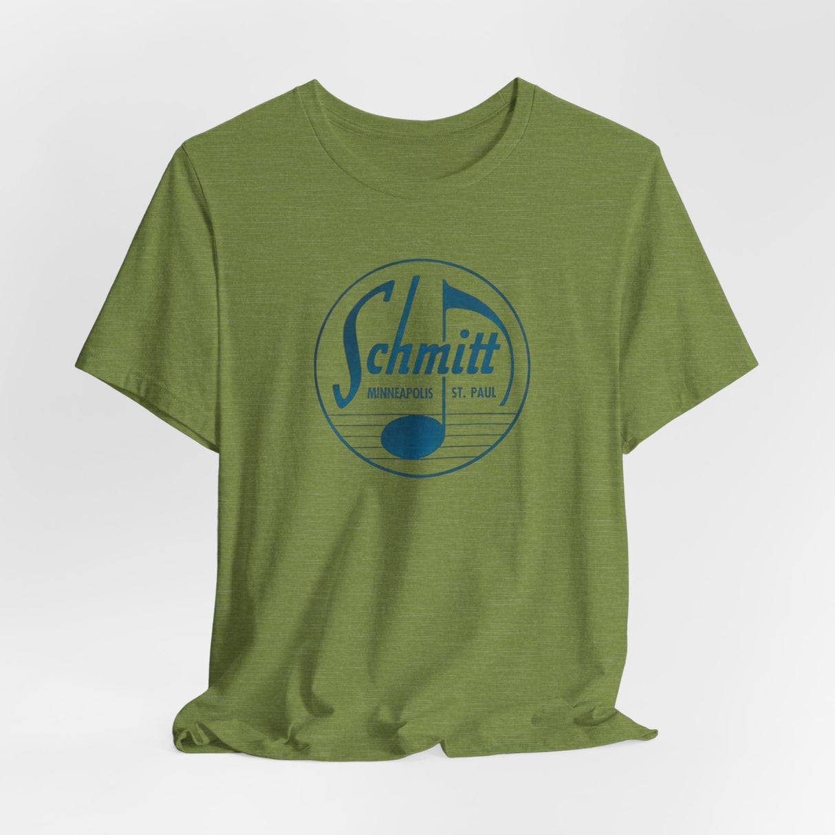 Old School Schmitt Music Logo Unisex Jersey Short Sleeve Tee