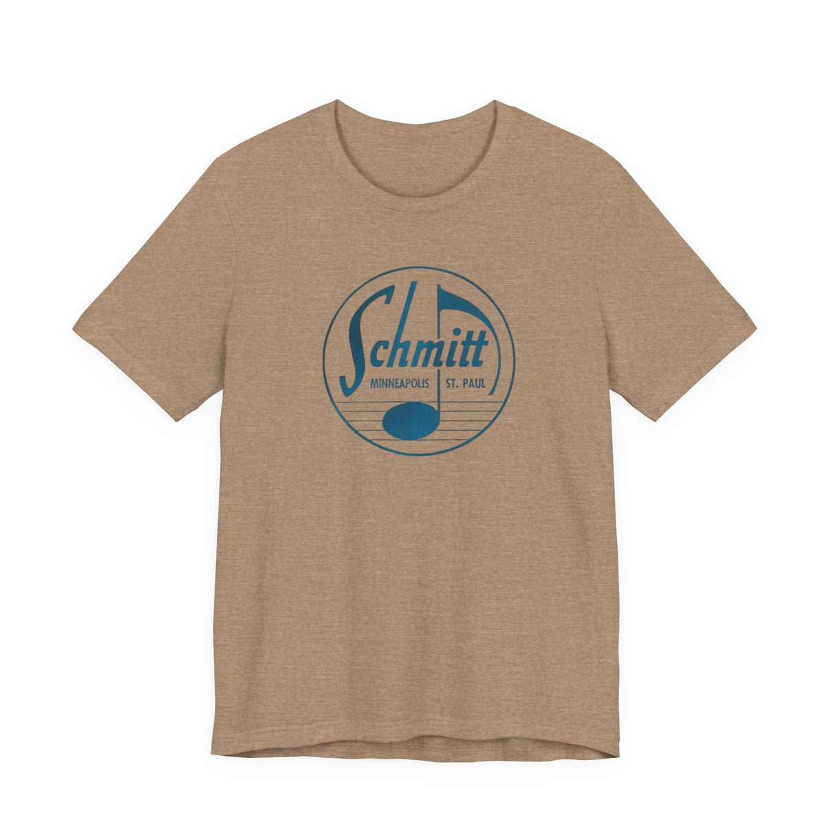 Old School Schmitt Music Logo Unisex Jersey Short Sleeve Tee