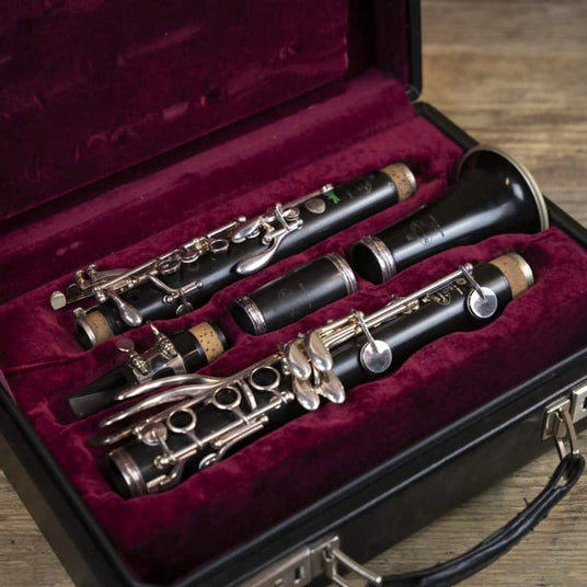 Clarinet in case