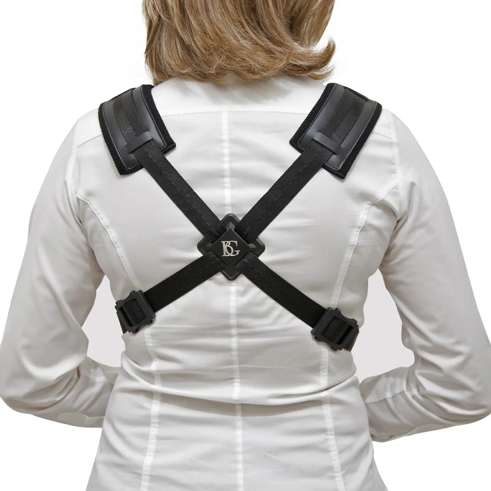 Back of BG France Bass Clarinet Comfort Harness