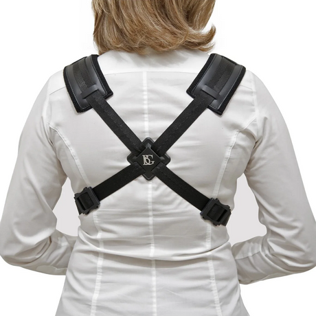 Back of BG France Bass Clarinet Comfort Harness
