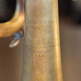 Pre-Owned Early Elkhart Bach Stradivarius 37 in Raw Brass