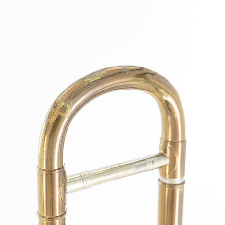 Consignment 1950's Selmer Special 20 Small Bore Tenor Trombone - close up of the tuning slide