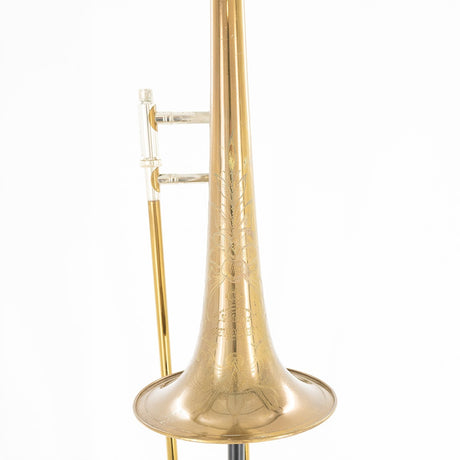 Consignment 1950's Selmer Special 20 Small Bore Tenor Trombone - view of the bell