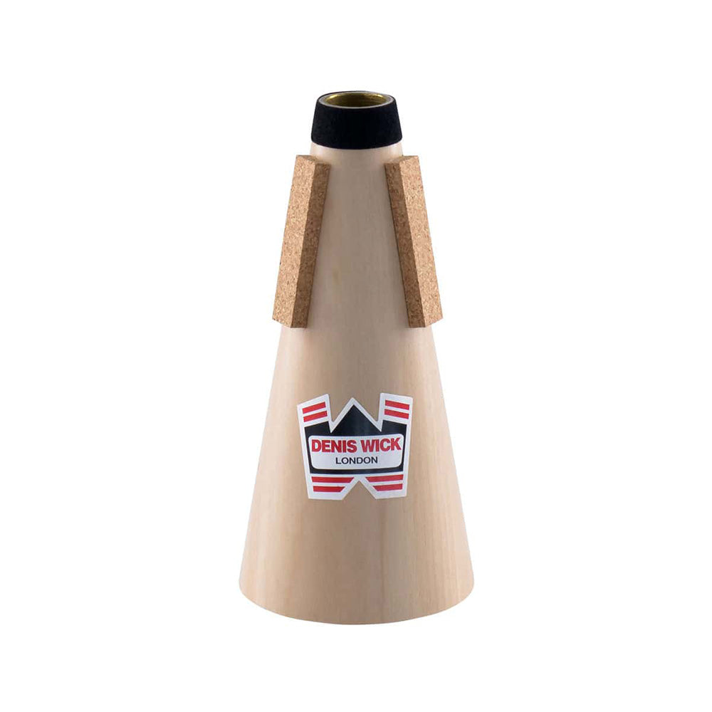 Denis Wick Wooden Straight Mute for D Trumpet/Eb Cornet