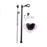 The components of the ErgoBrass trumpet support system laid out neatly