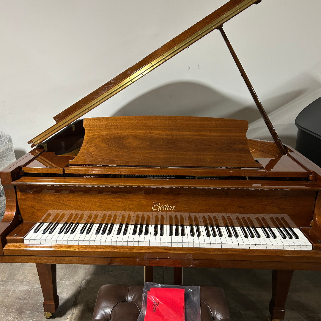 Pre-Owned Boston GP-163 5'4" Walnut Polish Grand Piano