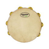 Grover Protégé Tambourine – Brass Front