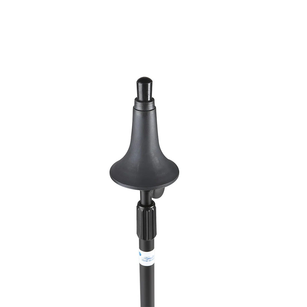 Hamilton KB952 Classic Trombone Stand - close up on the cup where the trombone bell sits