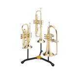 Hercules DS513BB Triple Stand for Trumpet, Cornet and Flugelhorns In Use