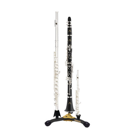 Hercules DS543BB Triple Stand for Flute & Clarinet