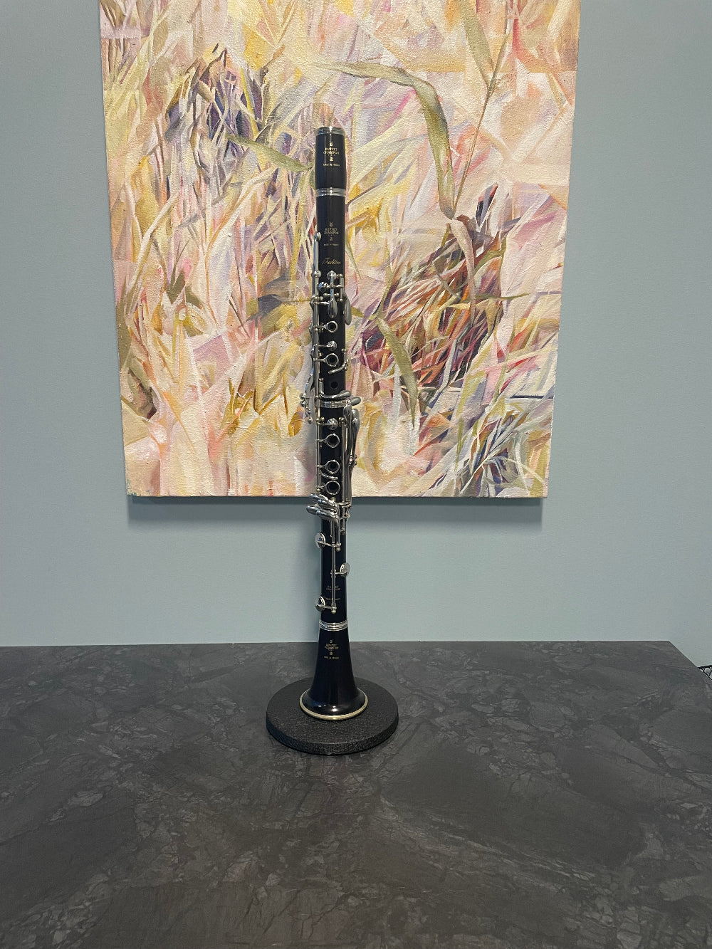 CONSIGNMENT - 1st Generation A Buffet Crampon Tradition Clarinet (nickel) full shot