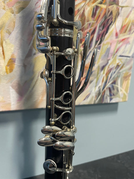 CONSIGNMENT - 1st Generation A Buffet Crampon Tradition Clarinet (nickel) close-up