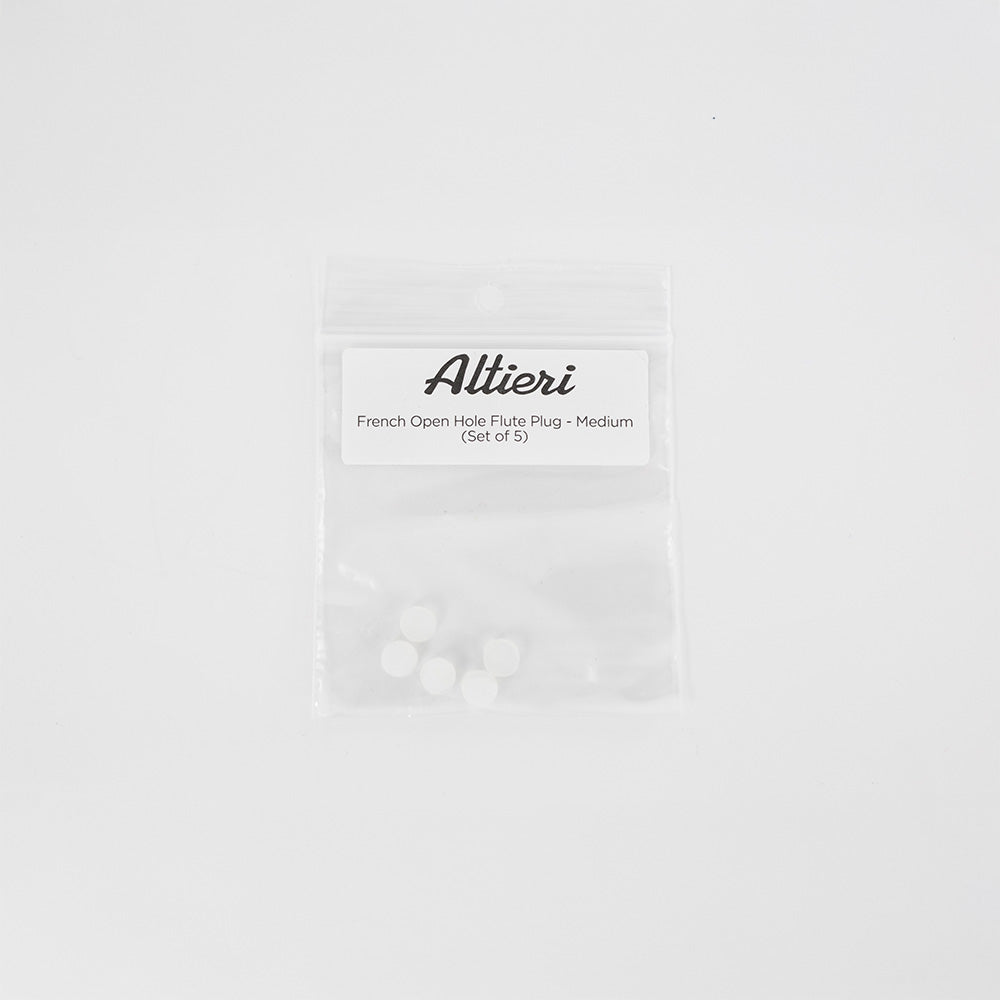Altieri French Open Hole Flute Plug - 5 Medium