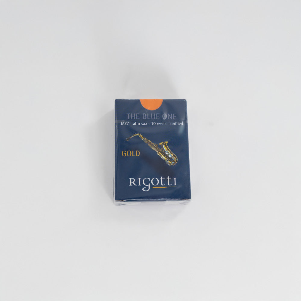 Rigotti Gold Jazz Alto Saxophone Reeds - Box of 10