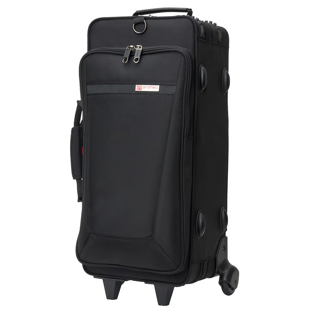 Protec IPAC Double Horn Case with Wheels
