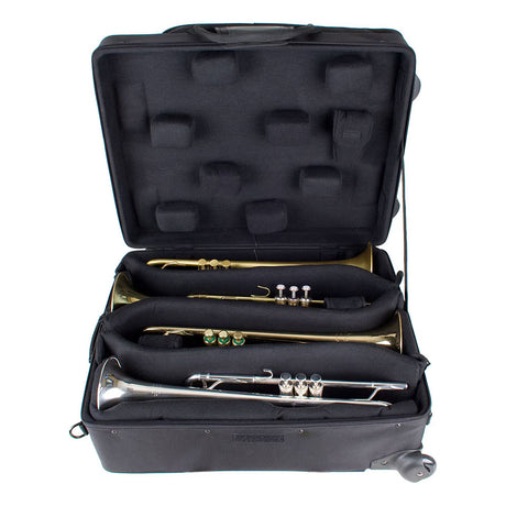 Protec Quad Horn IPAC Case with Wheels