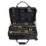 Protec IPAC Triple Horn Case with Wheels