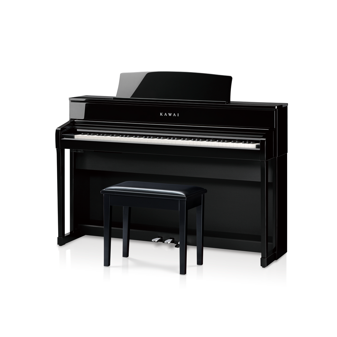 電子ピアノ　KAWAI CA93B 電子ピアノ KAWAI CA93B 2009年製 中古 木製鍵盤 ブラックサテン