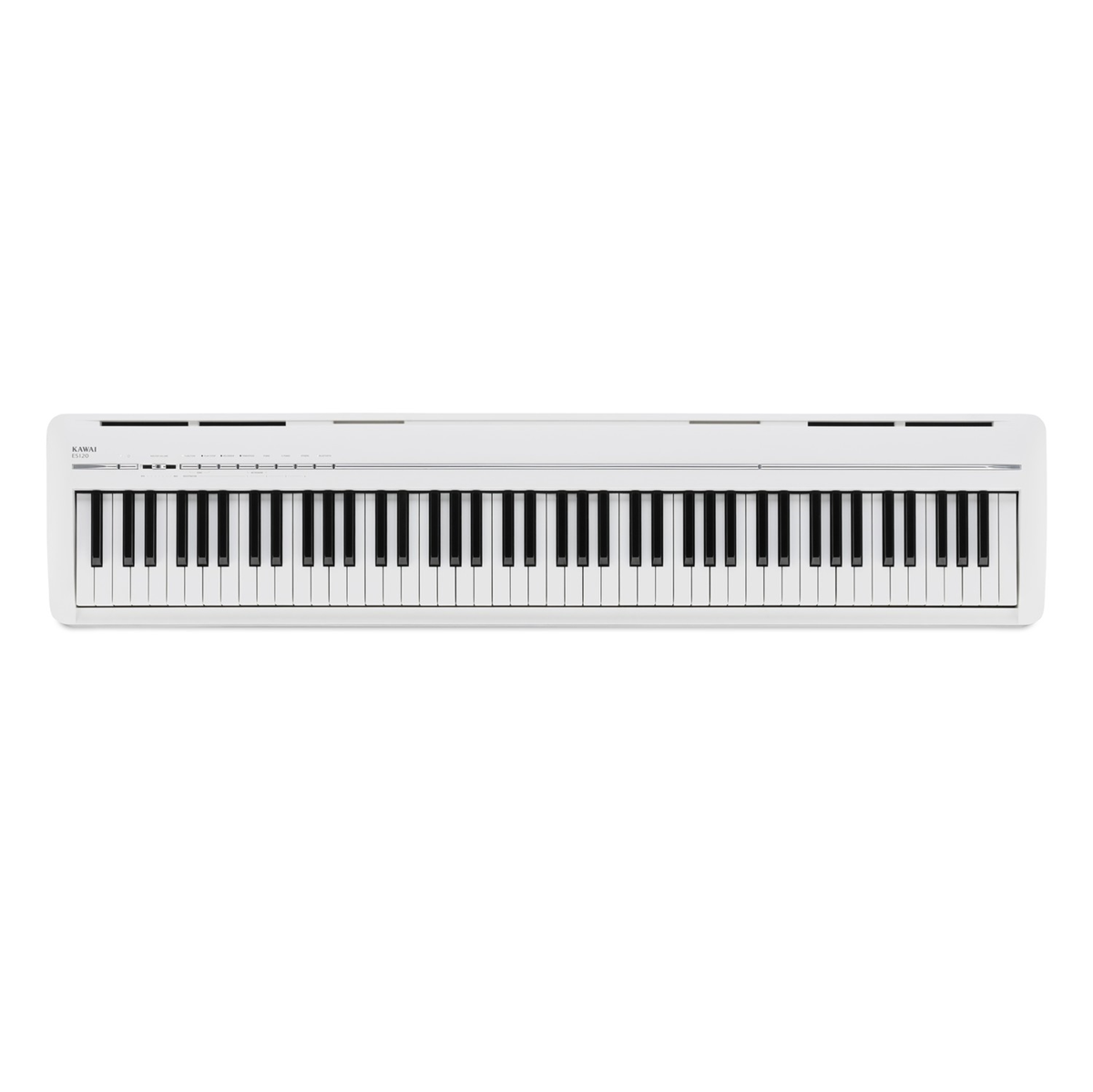 Kawai ES120 Digital Piano White Above