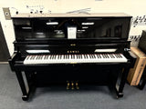 Pre-Owned Kawai ST-1EP Upright Piano Ebony Polish Front