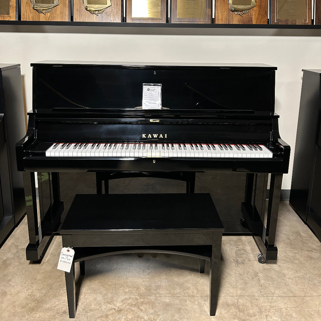 Pre-Owned Kawai ST-1 46" Ebony Polish Upright Piano