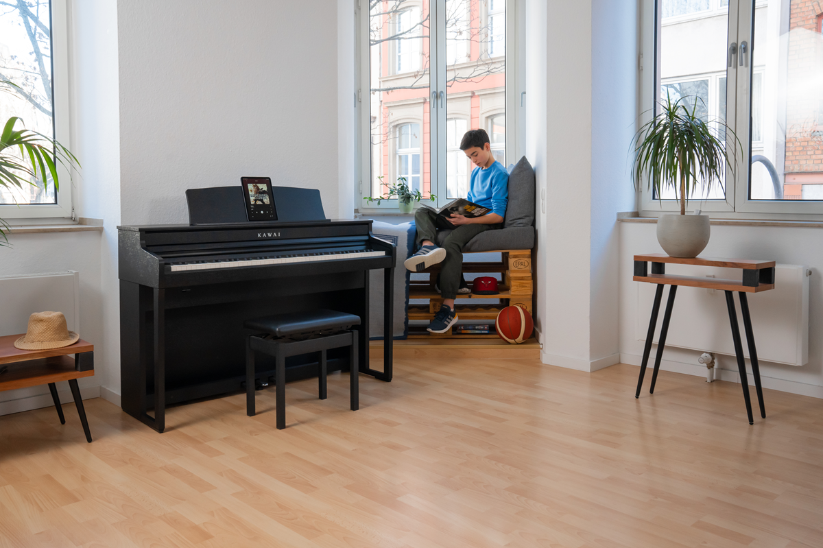 Kawai CA401 Digital Piano with Bench Home