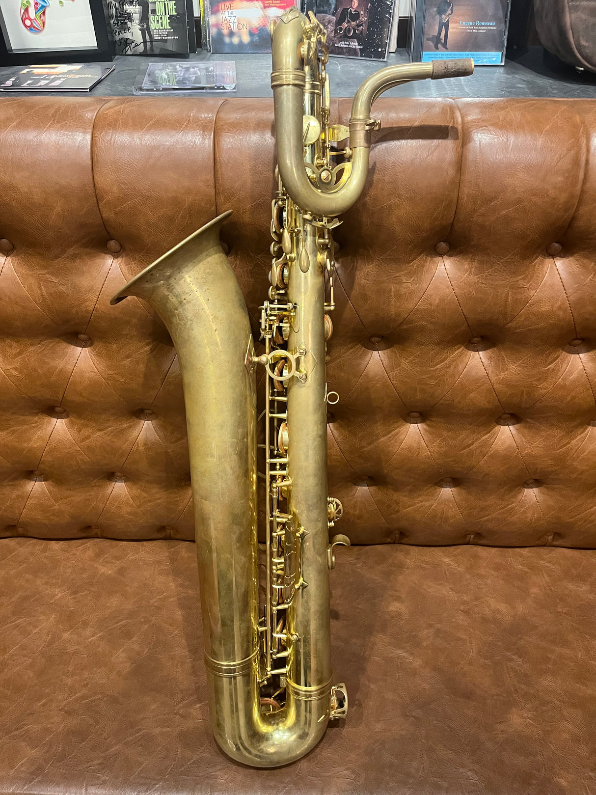 Pre-Owned Lake City Unlacquered BS415 Baritone Saxophone