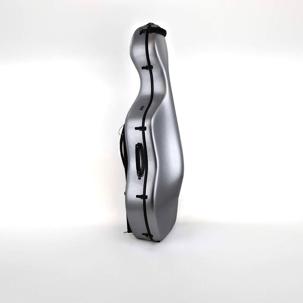Lake City Hardshell 4/4 Cello Case Silver