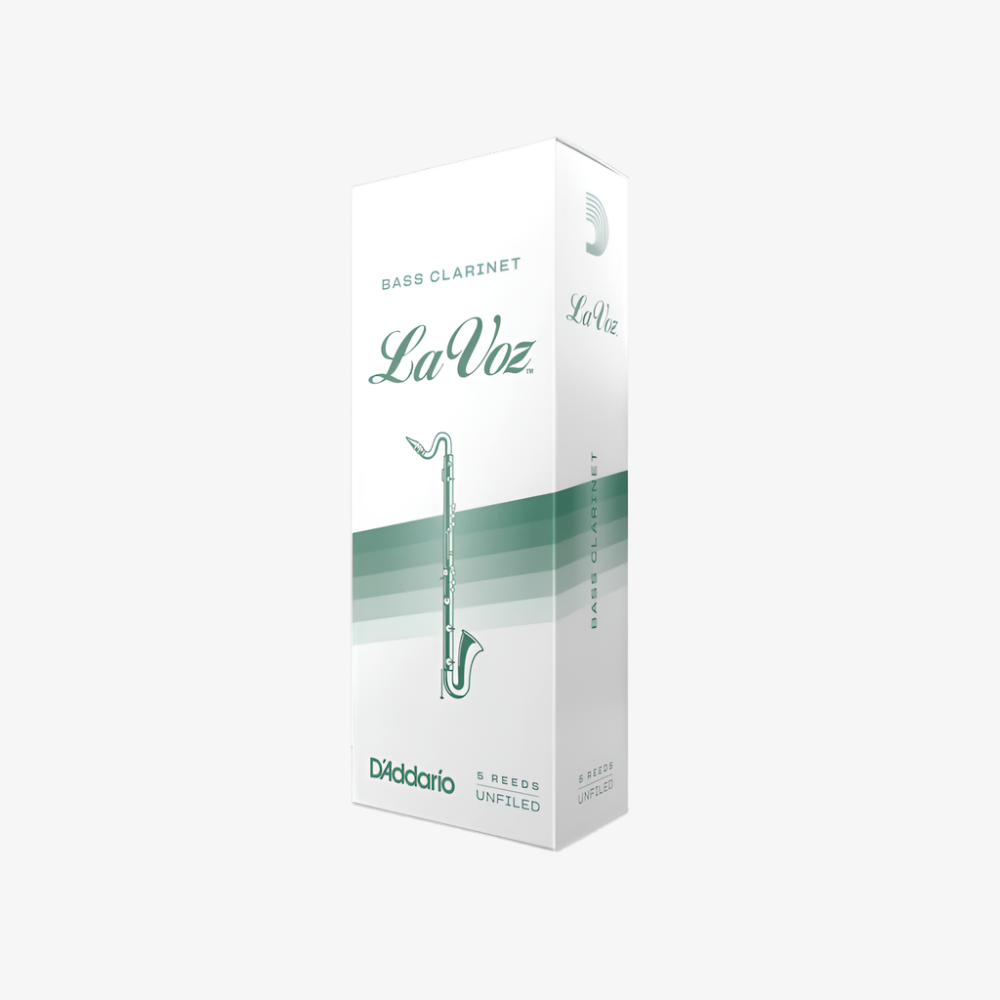 LaVoz Bass Clarinet Reeds - Box of 5