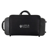 LOTUS Silver Plated Lead/Solo Bb Trumpet Case Logo