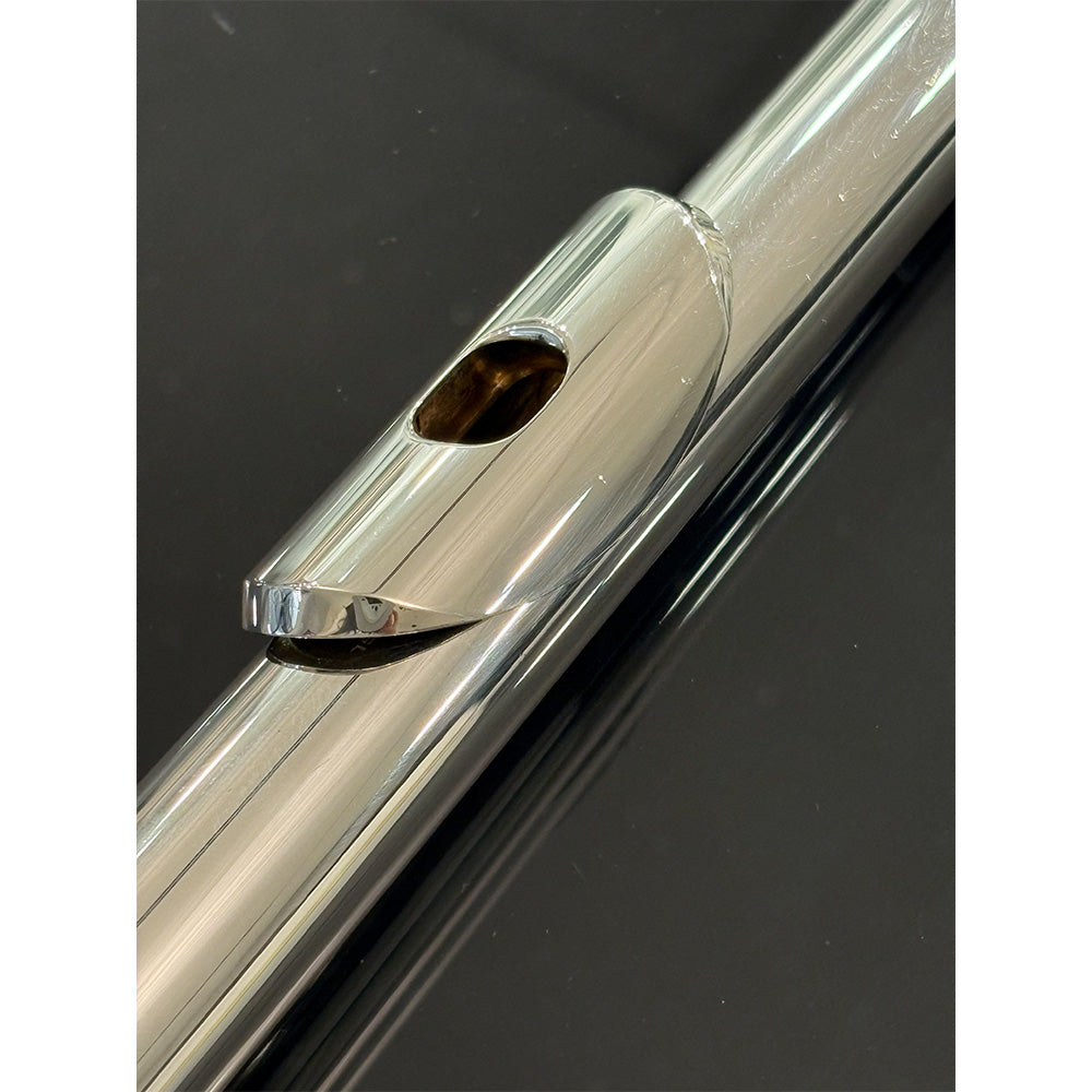 Pre-Owned Mancke Headjoint - Solid Silver, 18K Riser