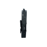 Marcus Bonna Tenor Trombone Case - Detachable Bell - The side with the carrying handle shown