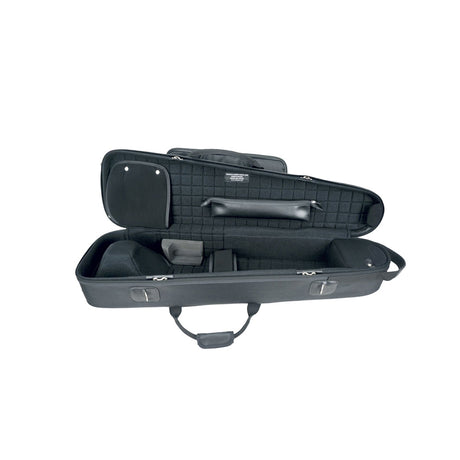 Marcus Bonna Tenor Trombone Case - Detachable Bell - Sitting open 