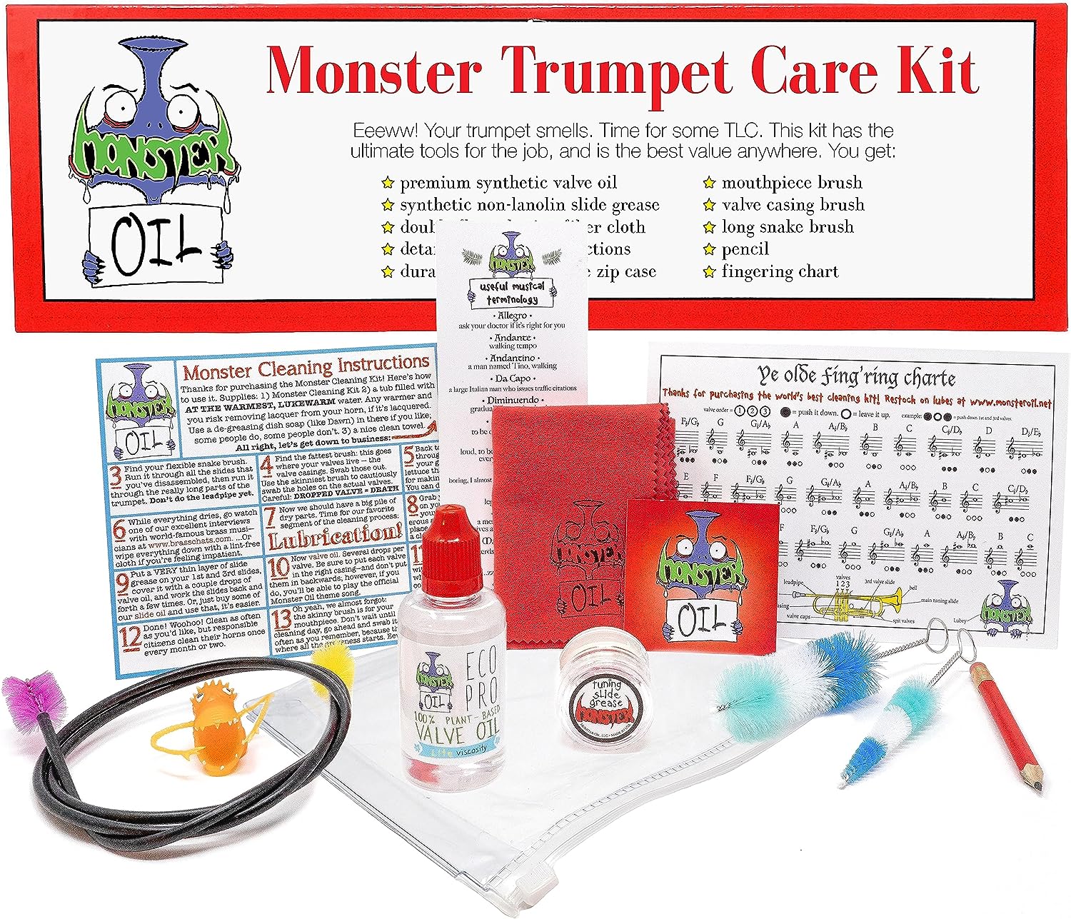 MusicNomad Trumpet Cleaning & Care Kit MusicNomad Trumpet Cleaning & Care Kit
